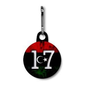  FEBRUARY 17 LIBYA FREEDOM Politics 1 Zipper Pull Charm 