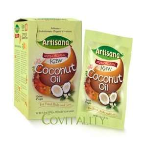 Artisana Raw Organic Coconut Oil   11oz box (travel packs)  