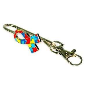  Autism Ribbon Purse Keyfinder 