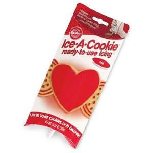  Wilton Valentine Red Ice A Cookie Icing 10.59 Oz.