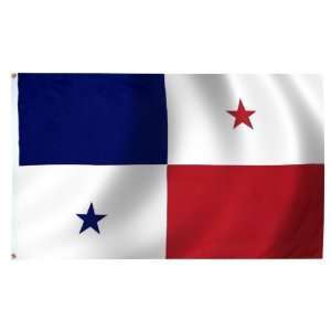  Panama Flag 5X8 Foot Nylon Patio, Lawn & Garden