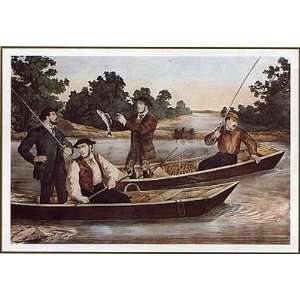  Brook Trout Fishing Poster Print