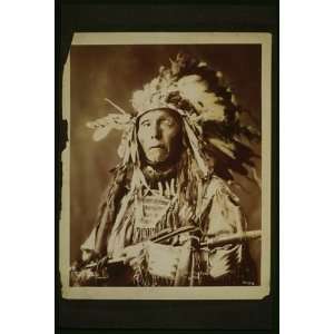  Shot in The Eye,Oglala,Sioux,Lakota,calumet,1899,A Muhr 