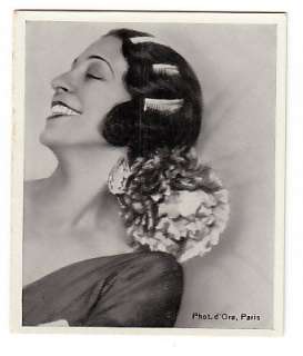 1933 Dance Card of LA ARGENTINA Antonia Mercé y Luque Spanish 
