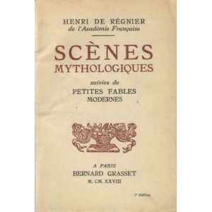   suivies de petites fables modernes Regnier Henri De Books
