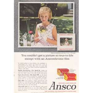  Print Ad 1958 Ansco Kites Ansco Books