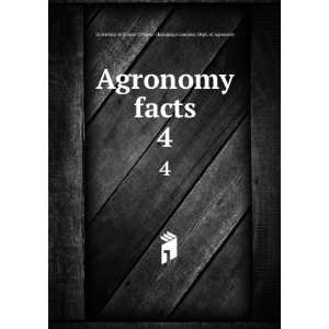   of Illinois (Urbana Champaign campus). Dept. of Agronomy Books