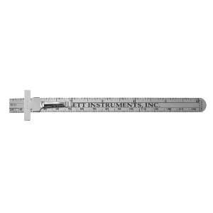  Ruler Graduated in mm & inches 6 (152mm) length Health 