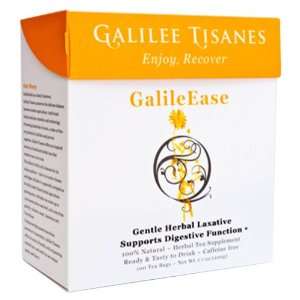 GALILEE TISANES,GalileEase   Constipation Management Herbal Tea Remedy 
