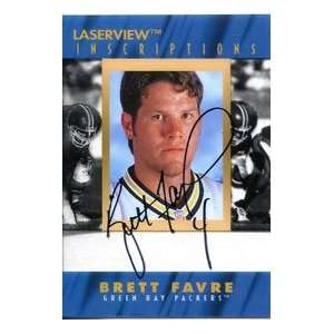 Brett Favre Autographed 1996 Pinnacle Card  Sports 
