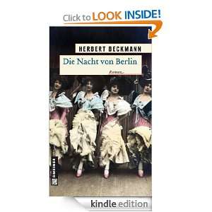 Die Nacht von Berlin Roman (German Edition) Herbert Beckmann  