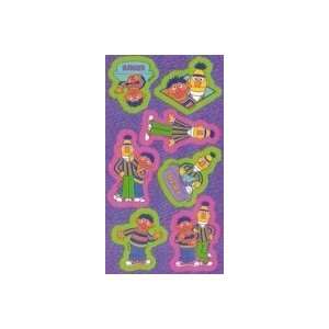  Bert and Ernie Stickers (1998, 2 Sheets) Toys & Games