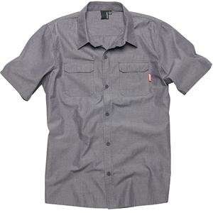   Industries Method Button Up Shirt   2X Large/Heather Grey Automotive