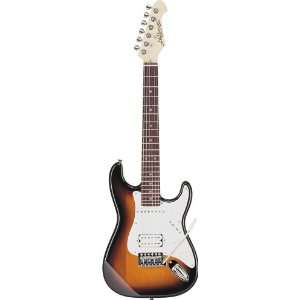   Mini J&D JD  Electric Guitar Strat Style Sunburst Musical Instruments