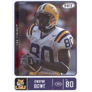  2007 Sage HIT 40 Dwayne Bowe   Kansas City Chiefs RC ( LSU 
