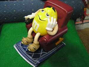 Great  M&Ms Candy Dispenser ROCKING SOFA CHAIR  