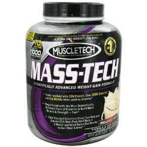  Muscletech Mass Tech Vanilla 5Lb