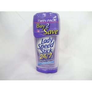  Lady Speed StickAntiperspirant/Deodorant, Powder Burst, Twin 