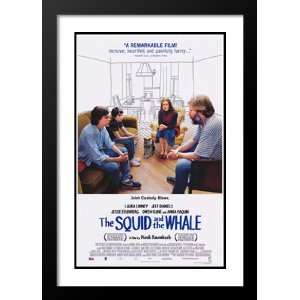 The Squid and the Whale 32x45 Framed and Double Matted Movie Poster 