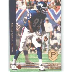  1994 SP #19 Thomas Lewis RC   New York Giants (RC   Rookie 