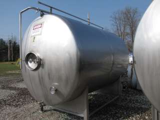 1800 GALLON USED STAINLESS STEEL BREWERY TANK  