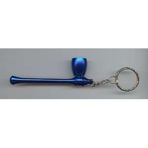  MUSHROOM Keychain Pipe NEW 3 1/4 Blue Metal Pipe 