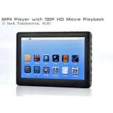 720P HD Portable Media Player Large 5 Inch Touch Screen 8GB Internal 