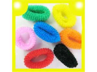 100x Terry Elastic Ponytail Hair Holder Multi Colo 8334  