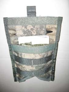 NEW US ARMY SDS MOLLE II ACU ADMIN MAP UTILITY POUCH  
