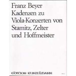   Zelter and Hoffmeister Viola solo   Kunzelmann Musical Instruments