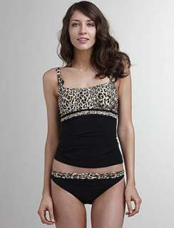 Profile Gottex Animal Print Tankini Swimsuit Set 8 & 6 NWT $126 NEW 