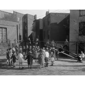  early 1900s photo HOLTON ARMS SCHOOL PLAYGROUND