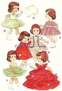 Vintage Doll Clothes Pattern 7971 11 ~ Littlest Angel  