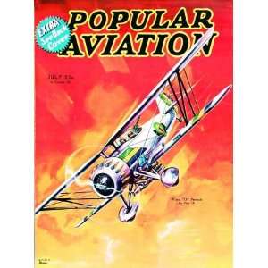  Popular Aviation July, 1934 by Flying Magazine . Art 