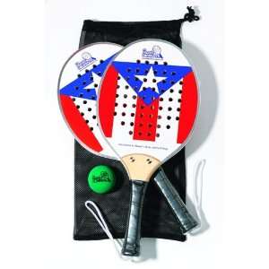  Puerto Rico Game Set  The Paddle Company   2 paddles plus ball 
