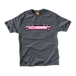 Enjoi T Shirts Hummer Limo   Charcoal 