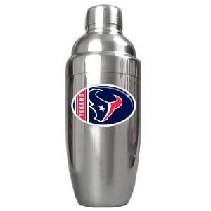 Houston Texans NFL Stainless Steel Cocktail Shaker  Sports 