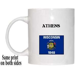  US State Flag   ATHENS, Wisconsin (WI) Mug Everything 