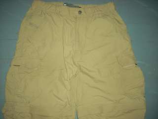   Nylon Travel Hiking Pants Zip Off Convertible shorts UPF 50+  