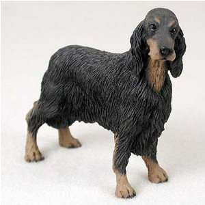 Gordon Setter Original Dog Figurine (4in 5in)