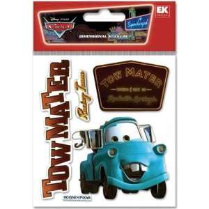  Disney Cars Dimensional Stickers Tow Mater