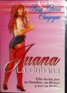 DVD   ROSA CHAGOYAN Juana la cubana In Spanish  