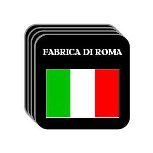  Italy   FABRICA DI ROMA Set of 4 Mini Mousepad Coasters 