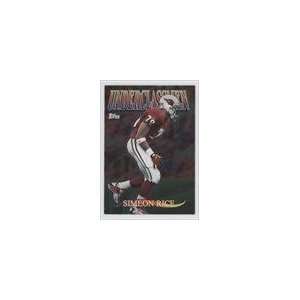  1997 Topps Underclassmen #U3   Simeon Rice Sports 