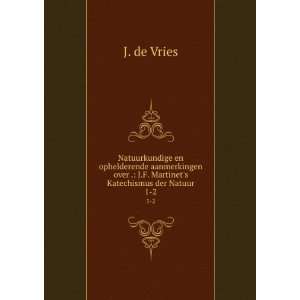   Martinets Katechismus der Natuur. 1 2 J. de Vries Books