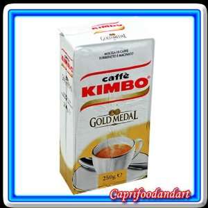 Kimbo Coffee Espresso Grounded Gold Medal 8.8 oz brick