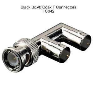   Box 10 pack   Coax T Connectors (Nonbulkhead), BNC F connector