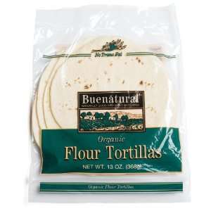 Buenatural, Flour Tortillas, Organic, 13 oz (Frozen)  Fresh