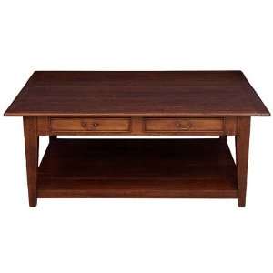  The Victoria Coffee Table in Italian Walnut with Undertier 