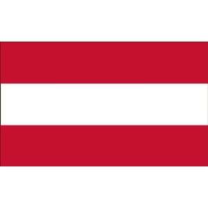  3x5 3 x 5 FT Austria Austrian Flag Sewn Stripes SolarMax 